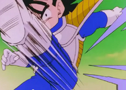 Gohan trying to kick frieza2