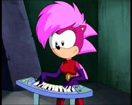 Sonia plays the piano