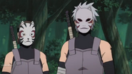 Kakashi and Tenzo in Adulthood.