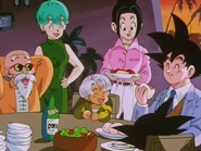 Chi-Chi sees that Goku is honest with Goten