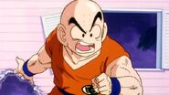 Kuririn tells Raditz that Goku has save the entire planet from danger