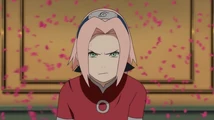 Sakura in the third Naruto movie.