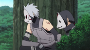 Kakashi tells Itachi that Gai figure out the true purpose of the Mission.