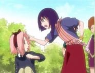 Sakura being bullied by Ami.