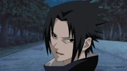 Sasuke telling Sakura that she really is annoying just like Naruto.