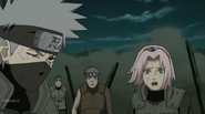 Sakura finds out from Hiashi that Neji died while he protected Naruto, and Hinata from the Ten Tails attack.