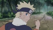 Naruto tells Team Kakashi that he is going to Tazuna's house to get his Ramen Coupon.