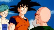 Goku learns how he originally acted in front of Grandpa Gohan