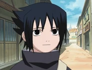 Sasuke becomes happy after learning a little bit of Itachi's past.