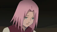 Sakura realizes that she is the one who is truly making Naruto suffer the most.