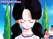 Videl tells Gohan go to the baseball field at the Orange Star High School