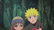 Naruto finally decides to teach Yota how to whistle after getting a snake off of him, and watching the snake leave.