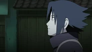 Sasuke wondering If he really did saw Itachi on the pole.