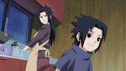 mikoto and sasuke uchiha