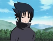 Sasuke is sad while thinking that his father doesn't acknowledge him.