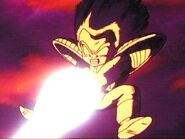 Gohan fire ki energy blast at Frieza to save Piccolo