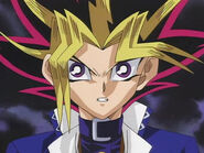 Yami Yugi sees Solomon on the TV