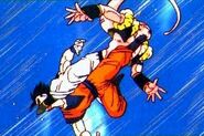 Gohan vs Super Buu (Gotenks and Piccolo absorbed)