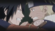 Sasuke tells Naruto that he doesn't understand anything about him.