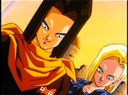 Future 17 hears his sister tell Trunks about their true goal.