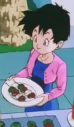 Videl is just party outfit for celebrating Super Buu and Kid Buu's defeat