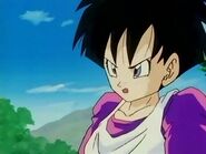 Videl talk Gohan about her father's overprotective nature of her from teenage boys