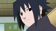 Sasuke still Ignores all his classmates, and now his teachers as well since his whole clan is murder now.