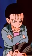 Videl gets angry at Krillin