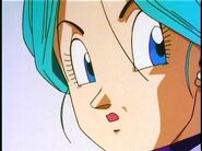 Future Bulma sees her son carrying an unconscious Gohan.