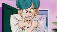 Bulma gets angry when Yamcha is mention