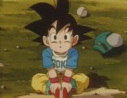 Goku Jr. hears a story about his namesake