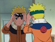 Naruto puts his Goggles on one last time.