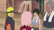 Inari reveals to Naruto and Sakura that Akane along with his gang are carpeters as well and are helping to rebuild Konoha.