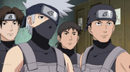 Kakashi tells Kinoe that he will now be known as Tenzo.