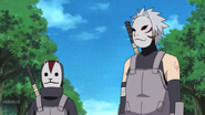 Kakashi explains to the other ANBU members that he already knew Itachi was a prodigy.