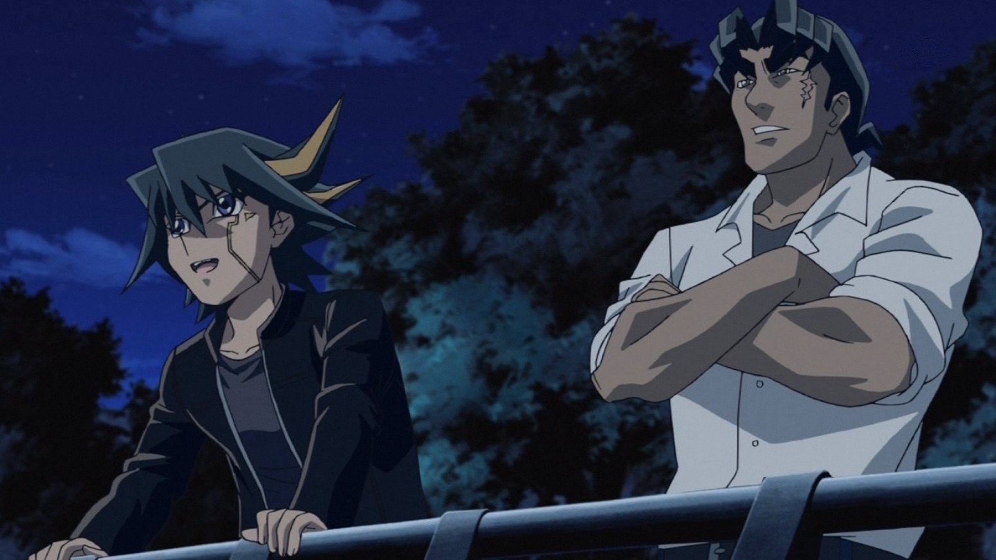 Download Yusei Fudo from Yu-Gi-Oh! 5D's in an intense duel against