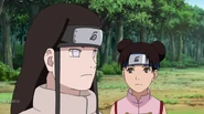 Tenten decides to pass on the Chunin Exams.