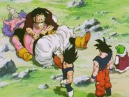 Buu is unconscious