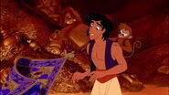 Aladdin with Magic Carpet.