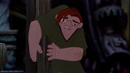 Quasimodo heartbroken after Esmeralda kisses Phoebus