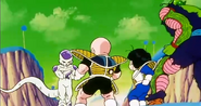 FriezaAppearsBeforeTheOthersAfterPummelingVegeta