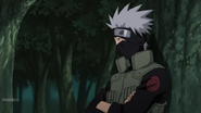 Kakashi sees that Naruto does have teamwork skills with Sasuke, and Sakura.