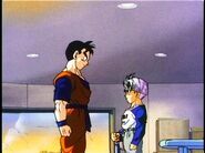 Future Gohan makes Future Trunks his Apprentice.