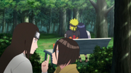 Hanabi along with Neji in Hinata's genjutsu dream.