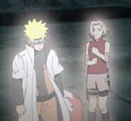 Naruto and Sakura.