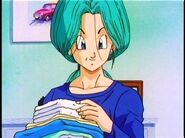 Future Bulma encourages her son.