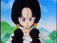 Videl asking Gohan about the Ki energy to flying