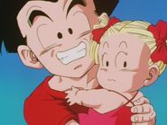 Kuririn with his daughter