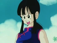 Chi-Chi is angry at Goku