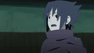 Sasuke become frighten as he thinks that Itachi might kill him.